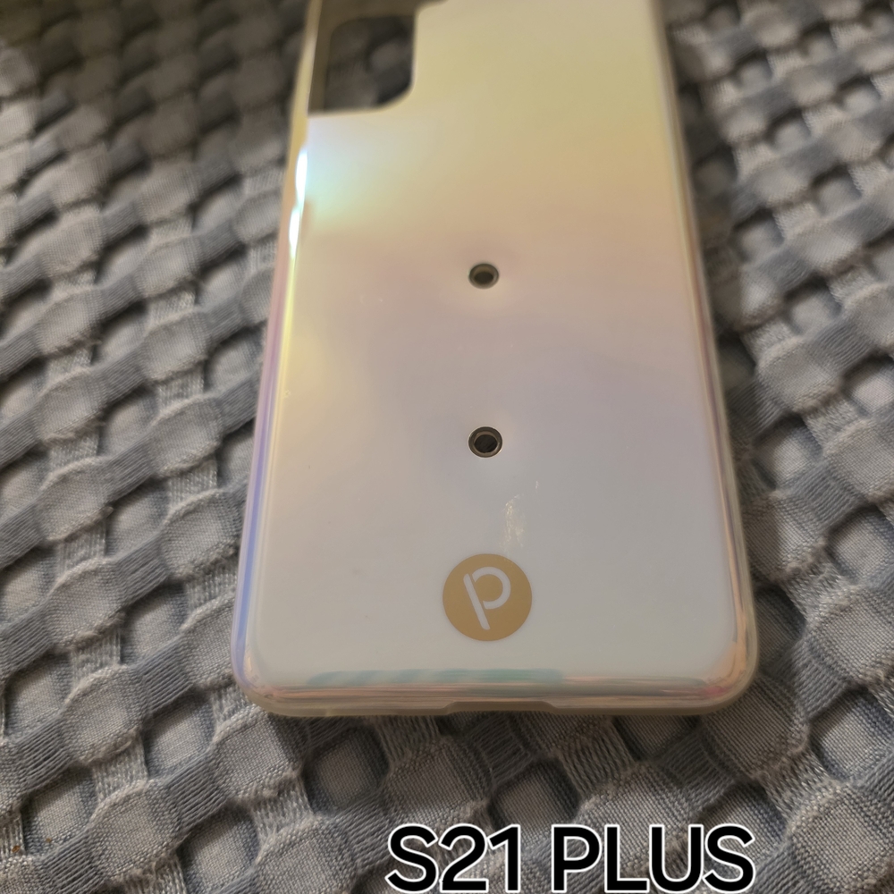 S21 Plus White Phone Case